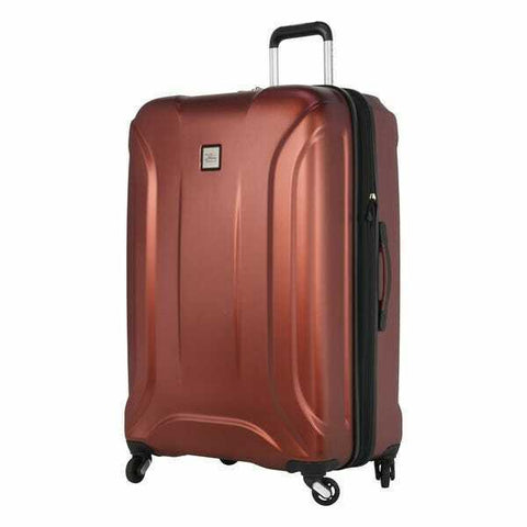 $240 New Skyway Nimbus 3.0 28" Expandable Hard Case Spinner Suitcase Luggage Red