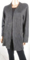 New STYLE&CO Women Long Sleeve Gray Pockets Front Open Cardigan Sweater Plus 1X