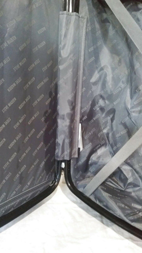 $380 Steve Madden Antics Hard case 24" Luggage Suitcase Spinner Wheels Red