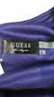 $108 NEW GUESS Women's Blue 3/4 Sleeve Net Striped Scoop Neck Tunic Dress Size 4 - evorr.com