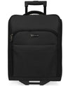 $100 NEW Travel Select 16" Under-Seat Two Wheel Suitcase Black Carry On Luggage