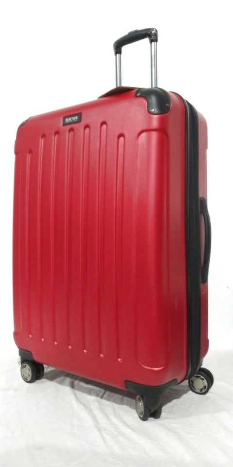 $480 New Kenneth Cole Reaction Renegade 28" Hard Spinner Suitcase Luggage Black