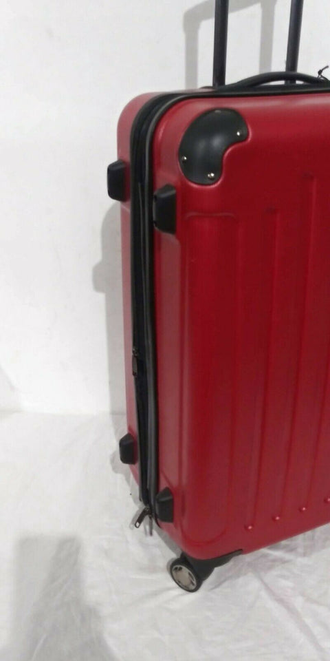 $480 New Kenneth Cole Reaction Renegade 28" Hard Spinner Suitcase Luggage Black