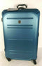 $340 TAG Vector 28" Spinner Suitcase Travel Hardcase Luggage Teal Blue Check in