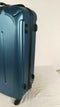 $340 TAG Vector 28" Spinner Suitcase Travel Hardcase Luggage Teal Blue Check in
