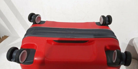 $320 Ricardo Mendocino 24" Spinner Upright Luggage Suitcase Red w/ TSA Hardcase
