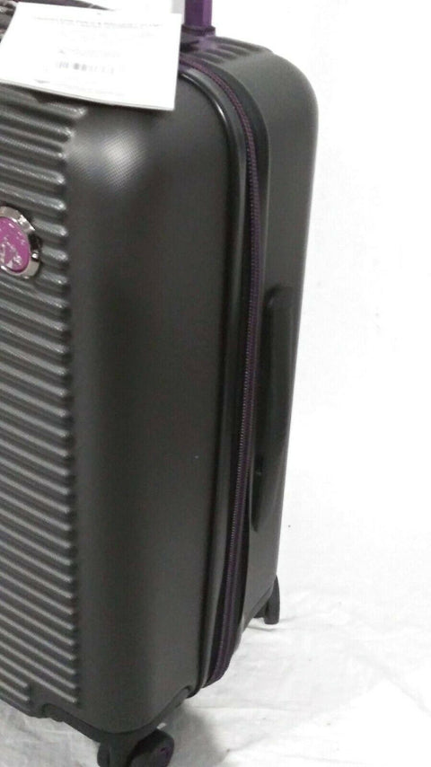 $280 New Traveler's Club Beijing Hard side 20" Carry On TSA Luggage Suitcase