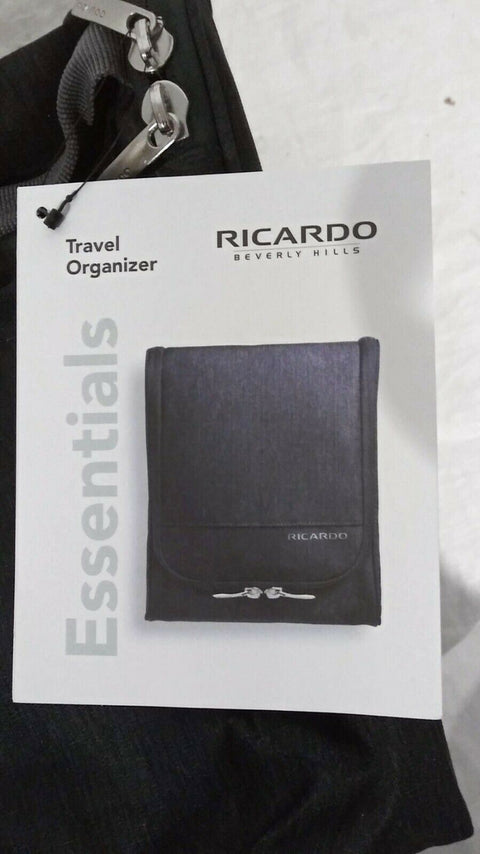 New Ricardo Beverly Hills Essentials 2.0 10" Deluxe Organizer Kit Travel Bag