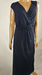New NY COLLECTION Women's Blue Empire Waist Sleeveless Maxi Dress Blue Plus 1X