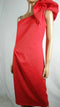 $199 New Betsy Adam Women's One Shoulder Ruffle Red Party Tunic Dress Size 12 - evorr.com