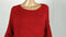 $89 STYLE&CO Women Long Sleeve Scoop Neck Rib Tunic Pullover Sweater Plus 2X