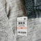 New STYLE&CO Women Long Sleeve Gray Ombre Stripe Hooded Cardigan Sweater Plus 2X
