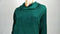 Karen Scott Sport Women Long Sleeve Green Cowl Neck Velour Sweatshirt Plus 3X