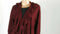 Karen Scott Women Long Sleeve Red Front Open Ruffle Cardigan Sweater Plus 2X