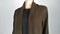 Karen Scott Women Long Sleeve Brown Front Open Textured Cardigan Sweater Plus 2X