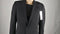 Calvin Klein Women Long-Sleeve Black Check Plaids Two Button Wool Jacket Suit 38