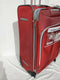 $360 New Olympia USA Tuscany 30" Expandable Large-Size Spinner Suitcase Red