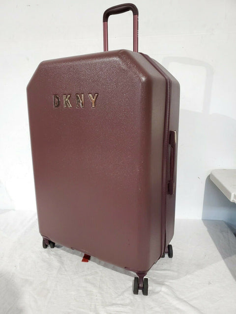 $350 DKNY Allure 28" Hard Shell Spinner Wheels Wine Suitcase Luggage