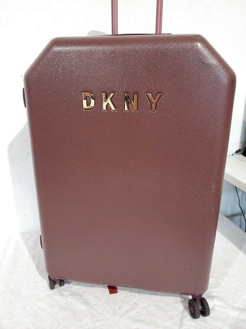 $350 DKNY Allure 28" Hard Shell Spinner Wheels Wine Suitcase Luggage