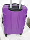 New Travelers Club Luggage Camden 24" Expandable Purple Medium Luggage Suitcase