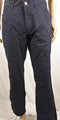 New ALFANI Men's Blue Flat Front Cotton Dress Pants Chino Size 36x29