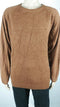 Weatherproof Vintage Mens Crew-Neck Pullover Knit Sweater Long-Sleeve Orange 3XL