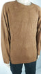 Weatherproof Vintage Mens Crew-Neck Pullover Knit Sweater Long-Sleeve Orange 3XL