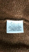 Weatherproof Vintage Mens Crew-Neck Pullover Knit Sweater Long-Sleeve Orange 3XL