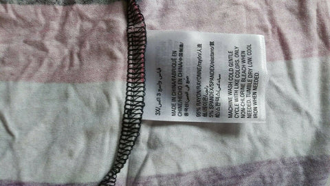 $109 INC Concepts Womens V-Neck Sleeveless Maxi Dress Black Multi Stripe Plus 3X - evorr.com
