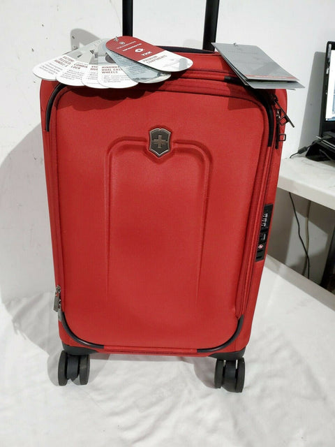 $620 NEW VICTORINOX SWISS ARMY NOVA FREQUENT FLYER SOFT 22" CARRY-ON LUGGAGE RED