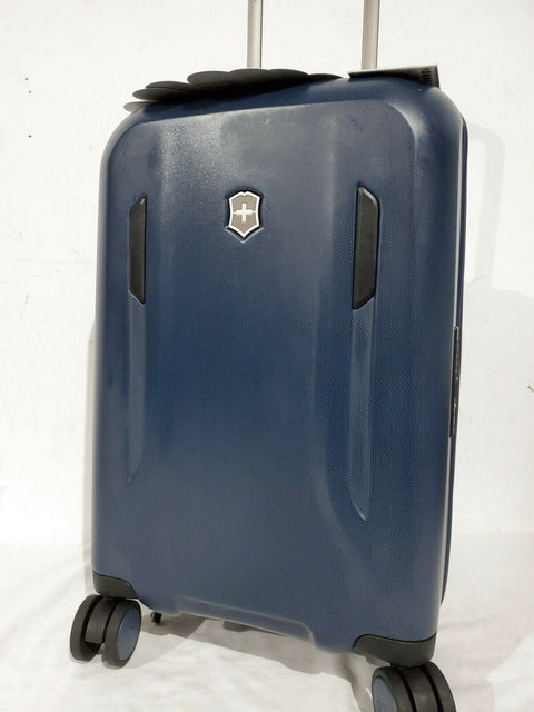 $800 NEW VICTORINOX VX Avenue 22" Frequent Flyer Hard Carry-On Suitcase Blue