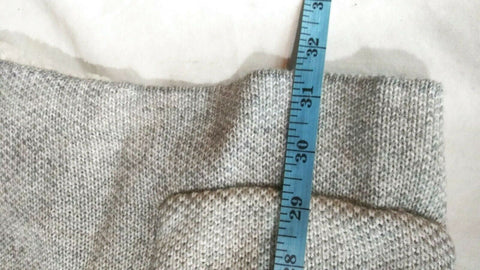 Style&Co Women's Drapey Pocket Duster Cardigan Sweater Fleece Collar Gray Size M - evorr.com