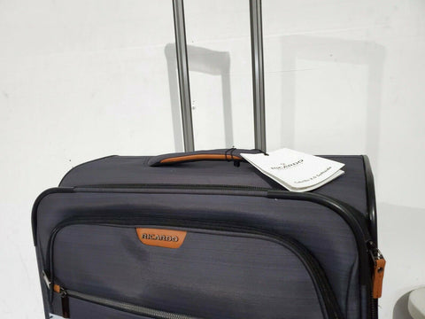 $320 New Ricardo Cabrillo 2.0 25" Soft Spinner Check-IN Suitcase Luggage Gray
