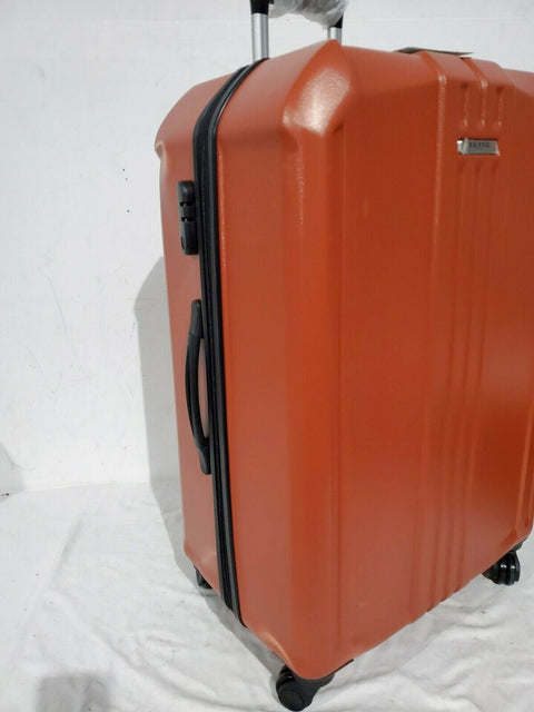 $400 Elite Luggage Capitola 29" Hard Shell  Luggage Spinner Suitcase Orange