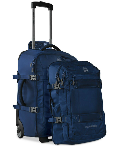 $400 Granite Gear Cross-Trek 2 Wheeled Carry-On with Removable Backpack Suitcase