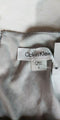 New Calvin Klein Women Silver Cold Shoulder Metallic Sheath Tunic Party Dress 4