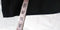Sangria Women 3/4 Sleeves V-Neck White Lace Inset Black Colorblock Long Dress 6P - evorr.com