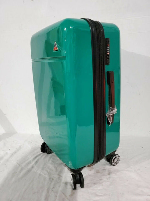 $450 InUSA AVILA 24" Lightweight Hard Spinner Suitcase Luggage Green TSA lock