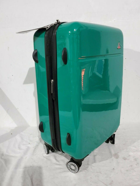 $450 InUSA AVILA 24" Lightweight Hard Spinner Suitcase Luggage Green TSA lock