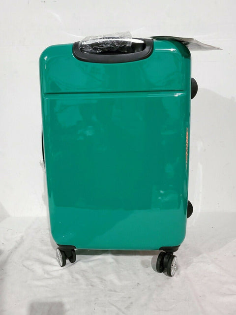 $450 InUSA AVILA 24" Lightweight Hard Spinner Suitcase Luggage Green TSA lock