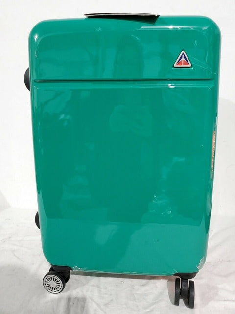 $450 InUSA AVILA 24" Lightweight Hard Spinner Suitcase Luggage Green TSA lock