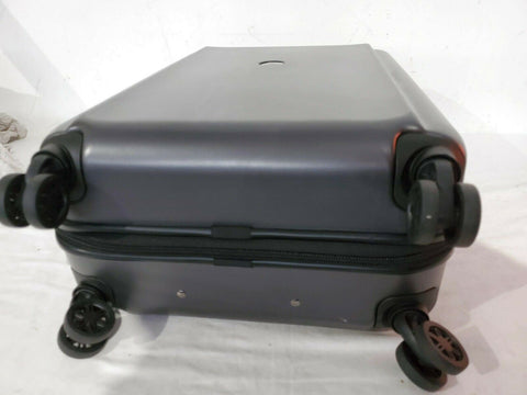 $650 New Delsey Pluggage 23'' Spinner Suitcase Luggage Upright Multi Function