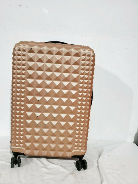 $300 Steve Madden B-2 Armor Hard Medium 24" Luggage Suitcase Pink Trolley