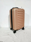 $200 Steve Madden B-2 Armor Hard Carry on 20" Luggage Suitcase Pink Lightweight