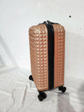 $200 Steve Madden B-2 Armor Hard Carry on 20" Luggage Suitcase Pink Lightweight