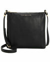 $108 Tommy Hilfiger Women Penelope Crossbody Bag Black Shoulder Front Pocket Zip - evorr.com