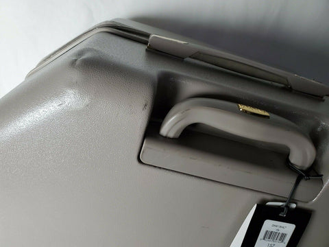 $350 New DKNY Allure 28" Hard Case Spinner Wheels Large Suitcase Luggage Gray
