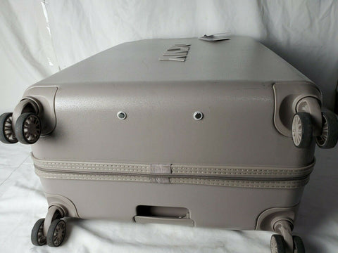 $350 New DKNY Allure 28" Hard Case Spinner Wheels Large Suitcase Luggage Gray