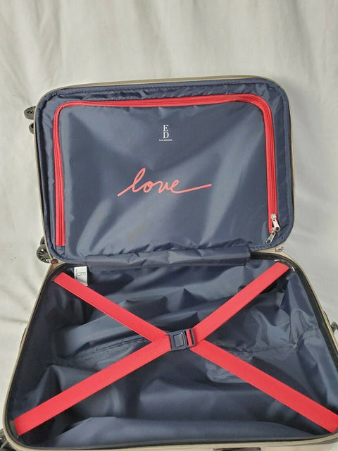 $250 ED Ellen Degeneres Addison 21" Carry On Hardside Expandable Spinner Luggage