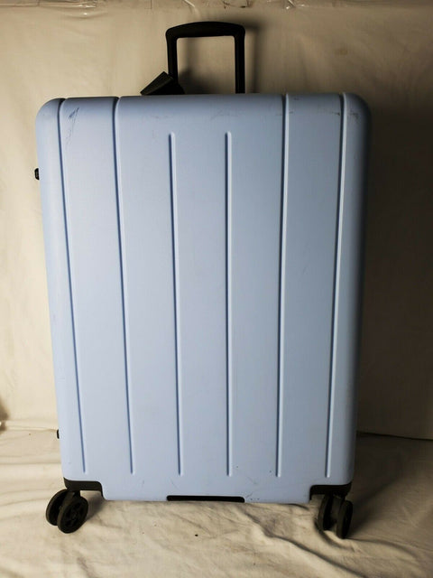 $480 New Trips 2.0 29" Hard Check-In Luggage Blue Spinner Suitcase TSA Lock